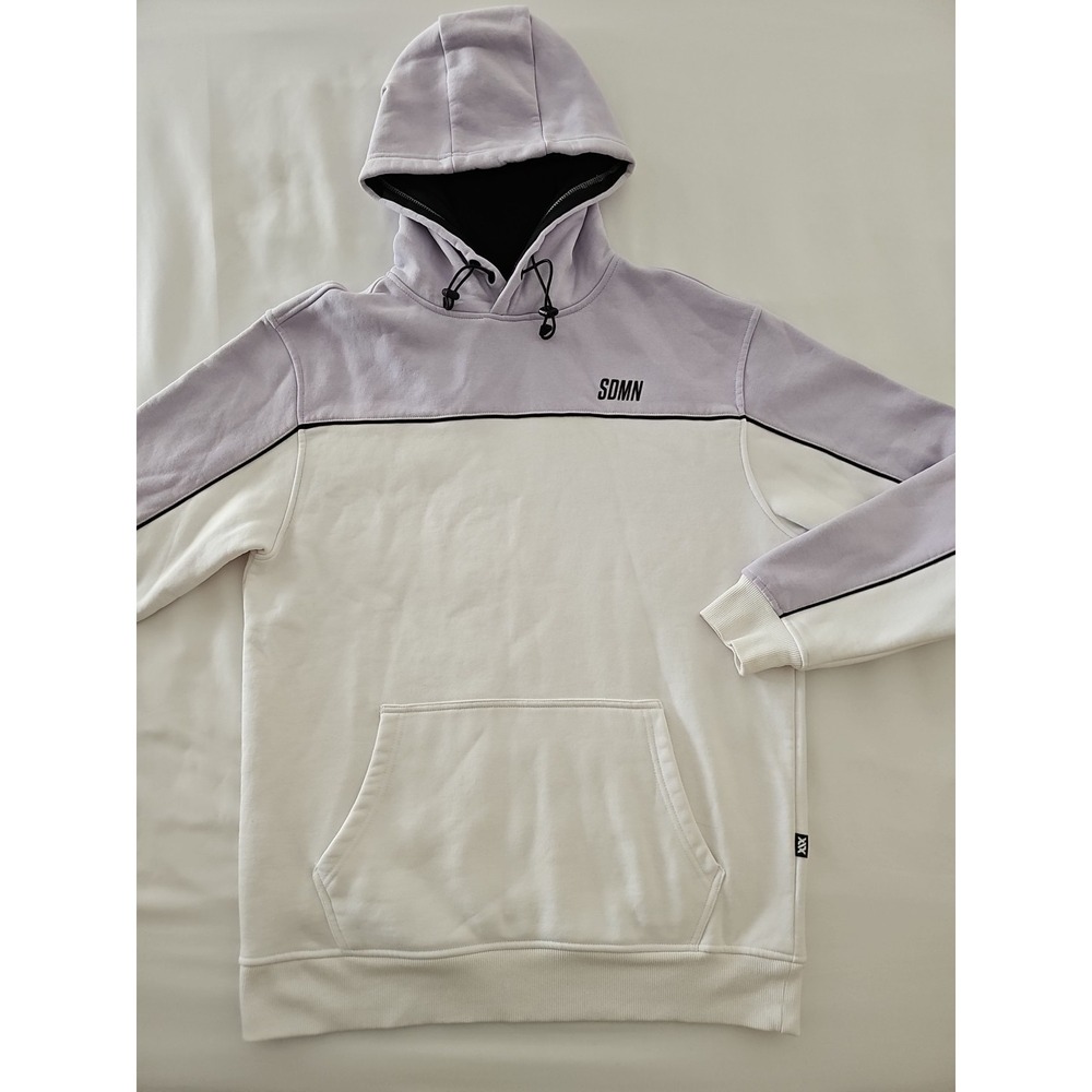 Sidemen SDMN Clothing Purple Pastel Partition Hoodie Size L